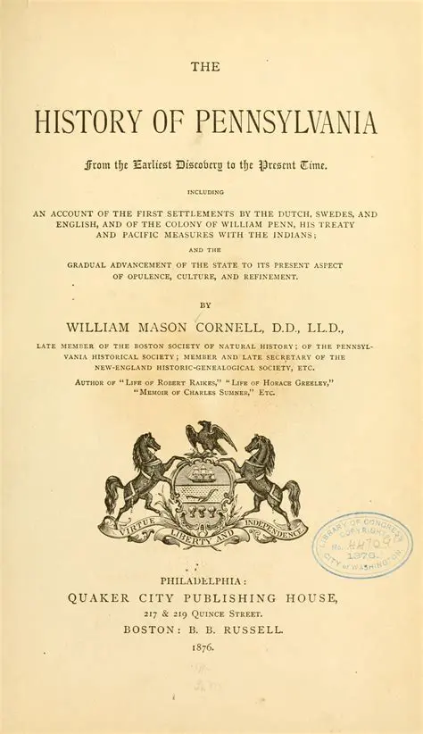 The History of Pennsylvania