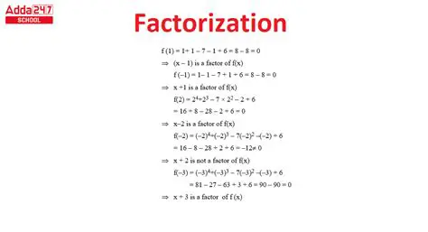 The Implications of the Factorization