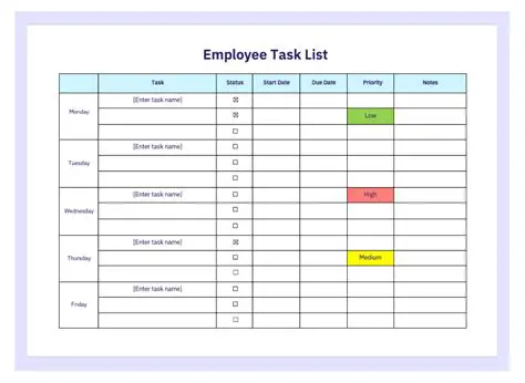 The Need for an Employee Task Application System