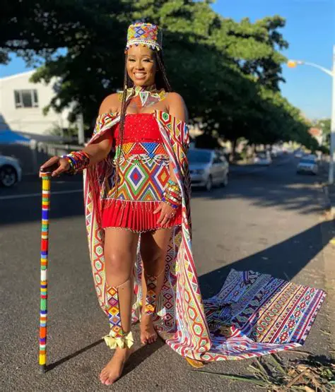 The Participants Wear Traditional Attire