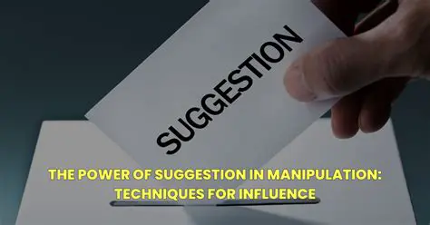 The Power of Suggestion and Imagination