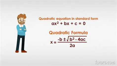 The Quadratic Equation Given in the Problem