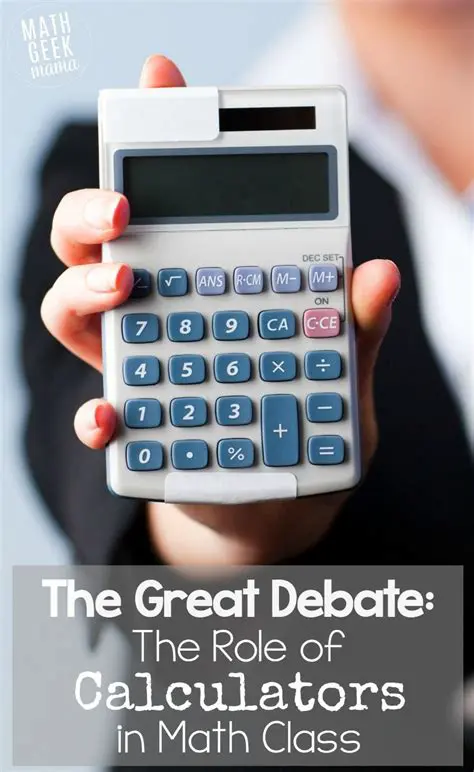 The Role of Calculators in Mathematics Education
