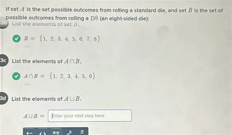 The Set of Possible Outcomes