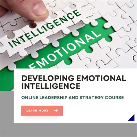 Training in developing emotional intelligence