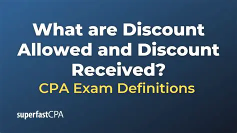 Understanding Discount Allowed