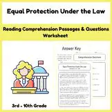 Understanding Equal Protection Under the Law