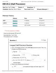 Understanding Half Precision