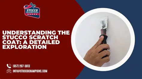 Understanding Stucco Scratch Coat
