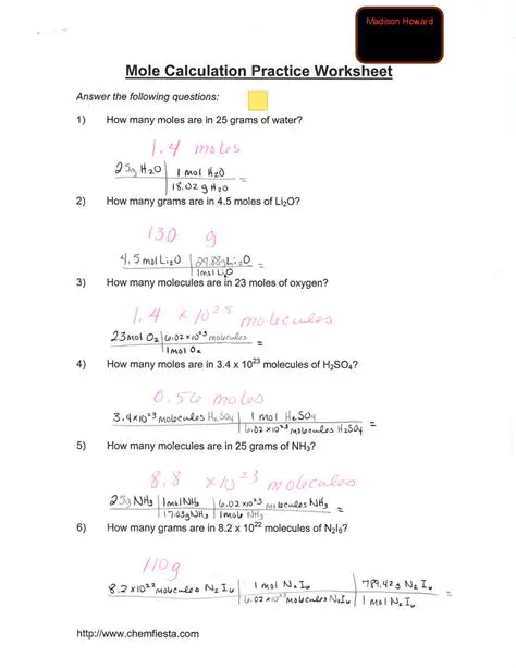Understanding the Basics of Mole Calculation