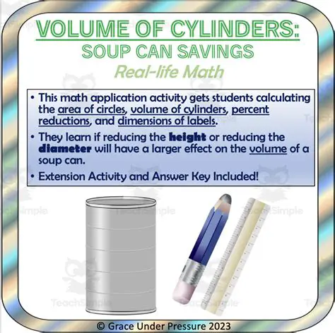 Understanding the Geometry of Cans