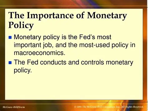 Understanding the Importance of Monetary Policy Instruments