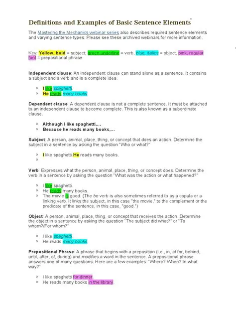 Understanding the Original Sentence