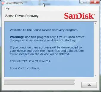 Understanding the Sansa Connect Recovery Tool