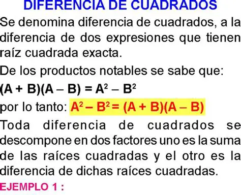Usando la identidad de la diferencia de cuadrados