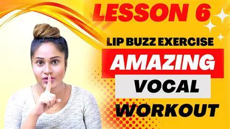 Use lip slurs and buzzing exercises