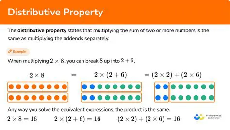 Use the distributive property