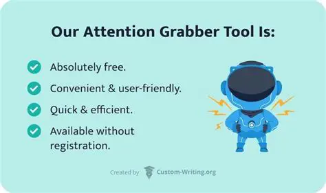 Using a Hook to Grab Attention