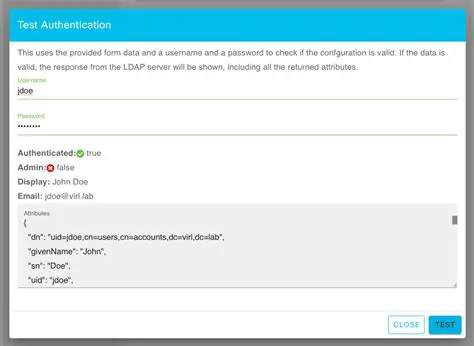 Verify DAP Server Configuration