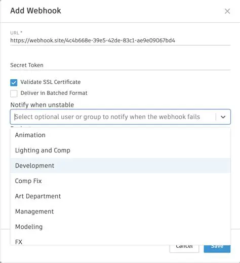 Verify Webhook Configuration