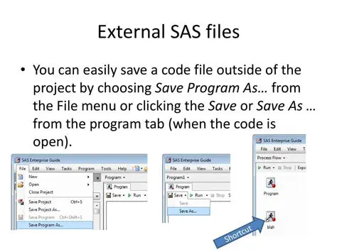 Viewing and printing SAS files