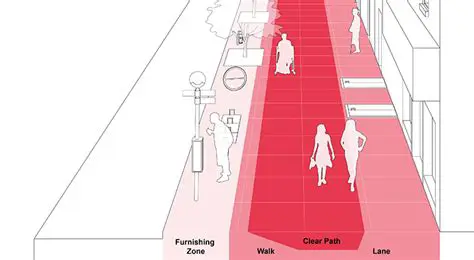 When a pedestrian is in a designated pedestrian zone