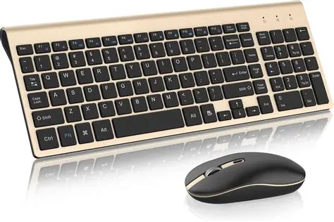 Wireless mice and keyboards
