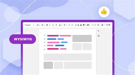 WYSIWYG Layout Design Window