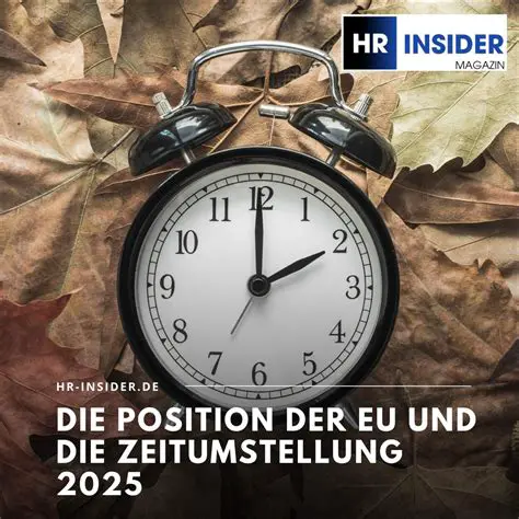 Die Zeitumstellung 2025: Was Sie über die Sommerzeit wissen müssen